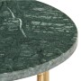 Mesa de centro piedra real textura de mármol verde 40x40x40 cm de vidaXL, Mesas de centro - Ref: Foro24-286444, Precio: 76,27...