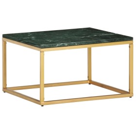 Real stone coffee table green marble texture 60x60x35 cm by vidaXL, Coffee table - Ref: Foro24-286440, Price: 144,41 €, Disco...