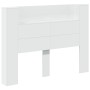 Cabecero de cama con luz LED blanco 140x16,5x103,5 cm de vidaXL, Cabeceros y pies de cama - Ref: Foro24-839245, Precio: 122,0...