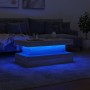 Couchtisch mit grauen LED-Leuchten aus Sonoma 90x50x40 cm von vidaXL, Couchtisch - Ref: Foro24-839852, Preis: 102,29 €, Rabat...