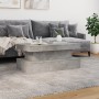 Couchtisch mit betongrauen LED-Leuchten 90x50x40 cm von vidaXL, Couchtisch - Ref: Foro24-839850, Preis: 93,99 €, Rabatt: %