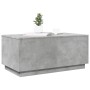 LED light gray concrete coffee table 90x50x40 cm by vidaXL, Coffee table - Ref: Foro24-839878, Price: 78,14 €, Discount: %