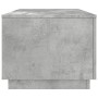 LED light gray concrete coffee table 90x50x40 cm by vidaXL, Coffee table - Ref: Foro24-839878, Price: 78,14 €, Discount: %