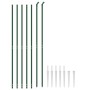 Near wire with green anchor spikes 1.6x10 m by vidaXL, fence panels - Ref: Foro24-154132, Price: 136,84 €, Discount: %