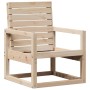 Silla de jardín madera maciza de pino 57,5x63x76 cm de vidaXL, Sillas de jardín - Ref: Foro24-832547, Precio: 55,99 €, Descue...