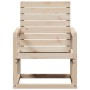 Silla de jardín madera maciza de pino 57,5x63x76 cm de vidaXL, Sillas de jardín - Ref: Foro24-832547, Precio: 55,99 €, Descue...