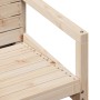 Silla de jardín madera maciza de pino 57,5x63x76 cm de vidaXL, Sillas de jardín - Ref: Foro24-832547, Precio: 55,99 €, Descue...