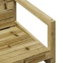 Gartenstuhl aus imprägniertem Kiefernholz 57,5x63x76 cm von vidaXL, Gartenstühle - Ref: Foro24-832551, Preis: 59,63 €, Rabatt: %