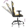 Gaming massage chair in black and gold synthetic leather by vidaXL, Gaming chairs - Ref: Foro24-345401, Price: 122,74 €, Disc...