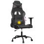 Massagesessel aus schwarzem und grauem Kunstleder von vidaXL, Gaming-Stühle - Ref: Foro24-345403, Preis: 121,99 €, Rabatt: %