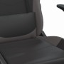 Massagesessel aus schwarzem und grauem Kunstleder von vidaXL, Gaming-Stühle - Ref: Foro24-345403, Preis: 121,99 €, Rabatt: %