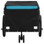 Fahrradanhänger aus schwarzem und blauem Eisen 30 kg von vidaXL, Fahrradanhänger - Ref: Foro24-94100, Preis: 95,37 €, Rabatt: %