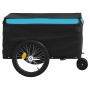 Fahrradanhänger aus schwarzem und blauem Eisen 30 kg von vidaXL, Fahrradanhänger - Ref: Foro24-94100, Preis: 95,37 €, Rabatt: %