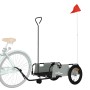 Oxford grauer Fahrradanhänger von vidaXL, Fahrradanhänger - Ref: Foro24-94189, Preis: 81,51 €, Rabatt: %