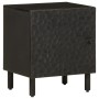 Bedside tables 2 units solid black mango wood 40x33x46 cm by vidaXL, Nightstands - Ref: Foro24-356816, Price: 107,85 €, Disco...