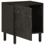 Bedside tables 2 units solid black mango wood 40x33x46 cm by vidaXL, Nightstands - Ref: Foro24-356816, Price: 107,85 €, Disco...