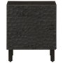 Bedside tables 2 units solid black mango wood 40x33x46 cm by vidaXL, Nightstands - Ref: Foro24-356816, Price: 107,85 €, Disco...