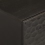 Mesitas de noche 2 uds madera maciza de mango negro 40x33x46 cm de vidaXL, Mesitas de noche - Ref: Foro24-356816, Precio: 107...