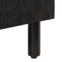 Aparador madera maciza de mango negro 60x33x75 cm de vidaXL, Aparadores - Ref: Foro24-356821, Precio: 140,44 €, Descuento: %