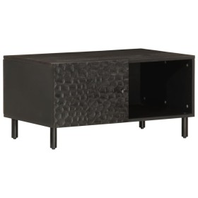 Solid black mango wood coffee table 80x50x40 cm by vidaXL, Coffee table - Ref: Foro24-356823, Price: 123,99 €, Discount: %