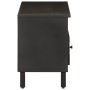 Solid black mango wood TV stand 100x33x46 cm by vidaXL, TV Furniture - Ref: Foro24-356835, Price: 109,90 €, Discount: %