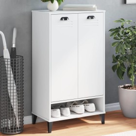 Shoe cabinet VIKEN in white engineered wood by vidaXL, Shoe racks and shoe organizers - Ref: Foro24-374923, Price: 141,99 €, ...