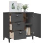 VIKEN sideboard in anthracite gray engineered wood 80x40x80 cm by vidaXL, Sideboards - Ref: Foro24-374940, Price: 151,46 €, D...