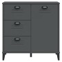 VIKEN sideboard in anthracite gray engineered wood 80x40x80 cm by vidaXL, Sideboards - Ref: Foro24-374940, Price: 151,46 €, D...