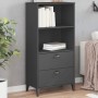 VIKEN bookcase in anthracite gray engineered wood 60x35x123 cm by vidaXL, Bookcases and shelves - Ref: Foro24-374949, Price: ...