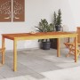 Mesa de comedor de jardín madera maciza de acacia 180x90x75 cm de vidaXL, Mesas de jardín - Ref: Foro24-366371, Precio: 201,8...