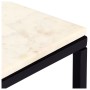 Real stone coffee table white marble texture 60x60x35 cm by vidaXL, Coffee table - Ref: Foro24-286439, Price: 80,49 €, Discou...