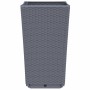 Planters 2 units PP gray 32.5x32.5x57 cm by vidaXL, Pots and planters - Ref: Foro24-367846, Price: 64,15 €, Discount: %