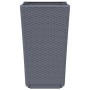 Planters 2 units PP gray 32.5x32.5x57 cm by vidaXL, Pots and planters - Ref: Foro24-367846, Price: 64,15 €, Discount: %