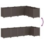 Brown PP planter 160x120x53 cm by vidaXL, Pots and planters - Ref: Foro24-367865, Price: 169,99 €, Discount: %