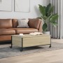 Engineered wood Sonoma coffee table with wheels, 91x55x34 cm by vidaXL, Coffee table - Ref: Foro24-842297, Price: 70,99 €, Di...