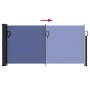 Retractable blue side awning 100x300 cm by vidaXL, Umbrellas - Ref: Foro24-4004266, Price: 87,47 €, Discount: %