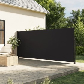 Toldo lateral retráctil negro 160x300 cm de vidaXL, Sombrillas - Ref: Foro24-4004309, Precio: 82,29 €, Descuento: %