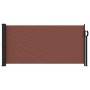 Retractable brown side awning 100x500 cm by vidaXL, Umbrellas - Ref: Foro24-4004389, Price: 74,45 €, Discount: %