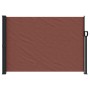 Toldo lateral retráctil marrón 140x500 cm de vidaXL, Sombrillas - Ref: Foro24-4004419, Precio: 103,99 €, Descuento: %