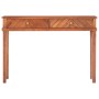 Solid acacia wood console table 110x40x76 cm by vidaXL, Side tables - Ref: Foro24-286574, Price: 149,11 €, Discount: %