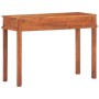 Solid acacia wood console table 110x40x76 cm by vidaXL, Side tables - Ref: Foro24-286574, Price: 149,11 €, Discount: %