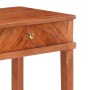 Solid acacia wood console table 110x40x76 cm by vidaXL, Side tables - Ref: Foro24-286574, Price: 149,11 €, Discount: %