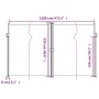 Toldo lateral retráctil crema 220x1200 cm de vidaXL, Sombrillas - Ref: Foro24-4004865, Precio: 171,17 €, Descuento: %