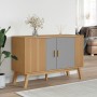 OLDEN sideboard made of solid pine wood in gray and brown, 114x43x73.5 cm by vidaXL, Sideboards - Ref: Foro24-358610, Price: ...