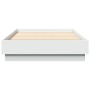 Engineered wood white bed frame 90x190 cm by vidaXL, Beds and slatted bases - Ref: Foro24-839630, Price: 90,99 €, Discount: %