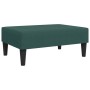 Sofá cama de 2 plazas con taburete terciopelo verde oscuro de vidaXL, Sofás - Ref: Foro24-3216238, Precio: 280,55 €, Descuent...