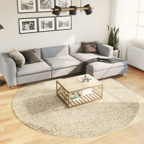 Modern long-haired furry rug PAMPLONA in gold Ø 240 cm by vidaXL, Rugs - Ref: Foro24-375358, Price: 103,99 €, Discount: %