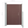 Brown retractable garden side awning 100x300 cm by vidaXL, Umbrellas - Ref: Foro24-48340, Price: 59,02 €, Discount: %