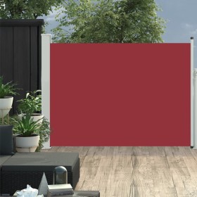 Red garden retractable side awning 100x500 cm by vidaXL, Umbrellas - Ref: Foro24-48385, Price: 86,99 €, Discount: %