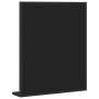 Espejo de baño con estante madera ingeniería negro 50x12x60 cm de vidaXL, Tocadores - Ref: Foro24-842416, Precio: 51,67 €, De...